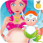Mermaid mommy and baby care Apk
