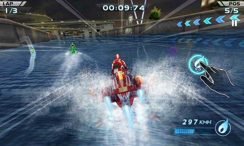 Powerboat Racing 3D Screen 2