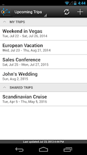 TripIt Travel Organizer No Ads - screenshot thumbnail