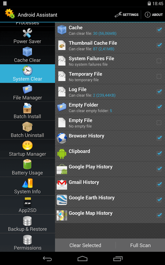 Android Assistant - screenshot