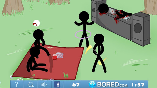 Stickman Click Death Park