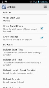 Shift Tracker Screenshots 5