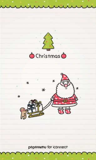 Doodle Christmas go launcher