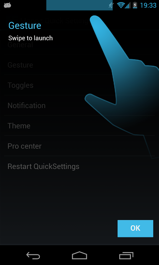 MAPPZ Quick Settings - screenshot