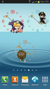 download Chibi Yugioh Clocks free