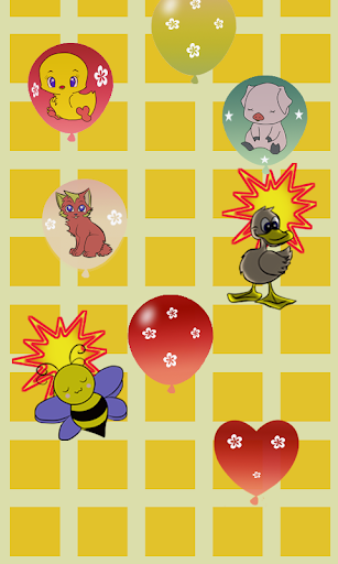 Balloons Game: Animal sound