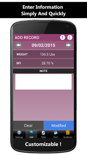 Weigh-In Deluxe Weight Tracker