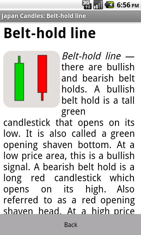 Japan Candles Screen 2