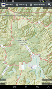 MapPack GPS YellowStone Screenshots 4