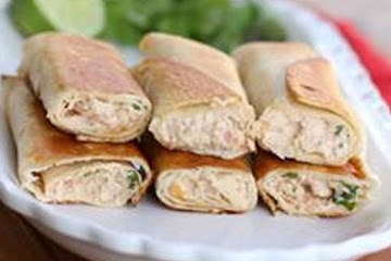 Chicken and Cream Cheese Taquitos