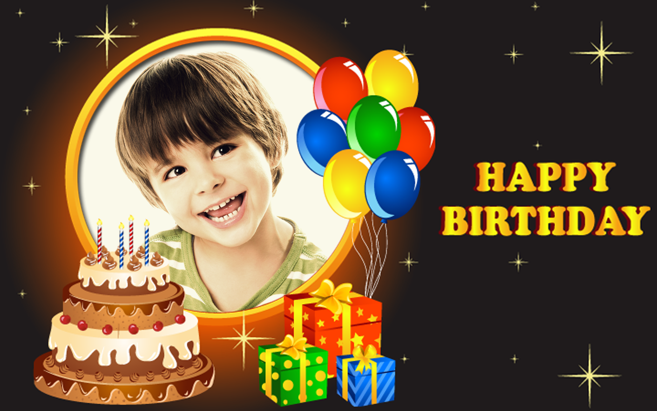 Happy Birthday Photo Frame App For Pc | The Cake Boutique