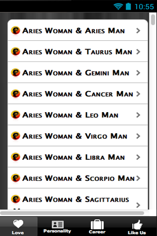 Love Horoscopes Match