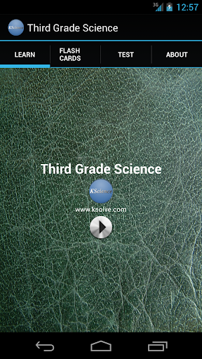 THIRD GRADE SCIENCE