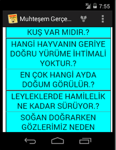 Muhteşem Gerçekler 1