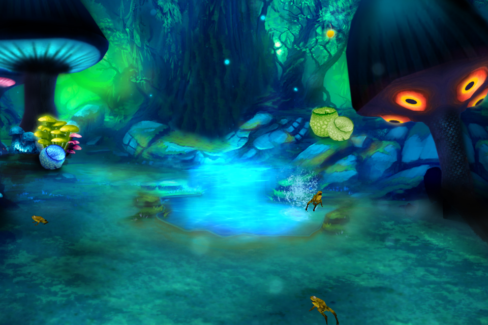 Giant Mushroom Forest LWP - screenshot