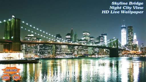 無料个人化AppのSkyline Bridge Night City View|記事Game
