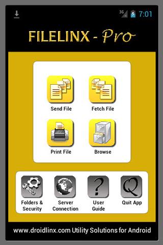 Android application FileLinx PRO-Direct File Share screenshort