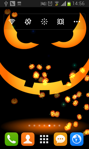 Halloween Jack-o-lanterns lwp