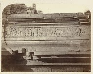 Basreliëf met een vertelling van Krishna aan de noordzijde van Candi Panataran