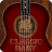 Play the guitar. Compose music mobile app icon