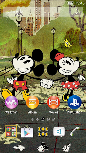 XPERIA™ Disney Mickey NY Theme