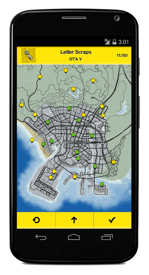 Android application 100% Maps - GTA V screenshort