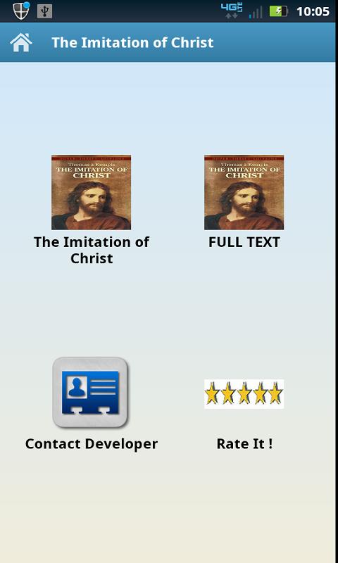 The Imitation of Christ Screen 1