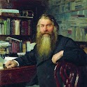Russian painter Lev Kamenev logo