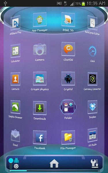 Next Launcher 3D Neon HD Theme v1.0