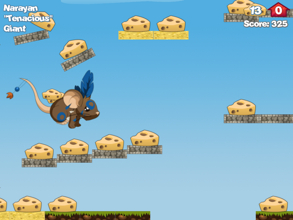 Run for Cheese - screenshot
