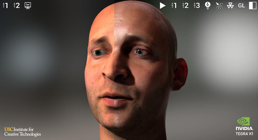 NVIDIA Tegra FaceWorks Demo Screen 3