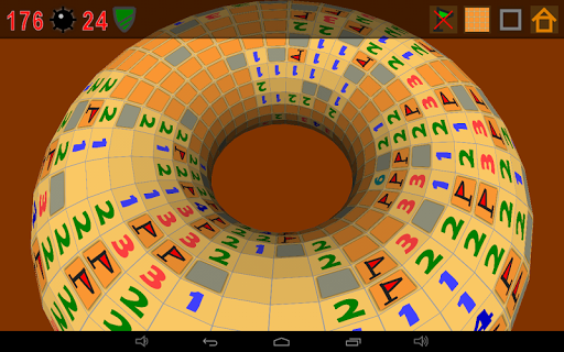 【免費解謎App】Guess-free Torus Minesweeper-APP點子