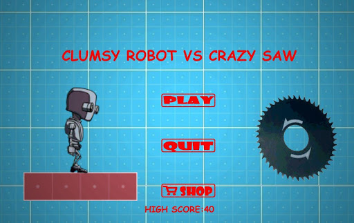Clumsy Robot vs Crazy Saw