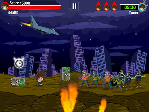 【免費冒險App】Zombie Attack Arcade lite App-APP點子