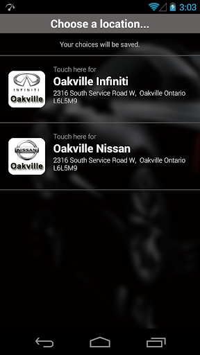 Oakville Infiniti Nissan