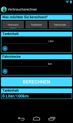 Fuel Consumption Calculator