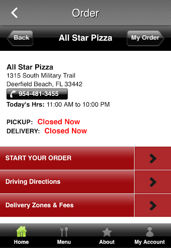 All Star Pizza Deerfield