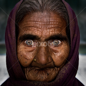 Hawk by Alessandro Bergamini - People Portraits of Women