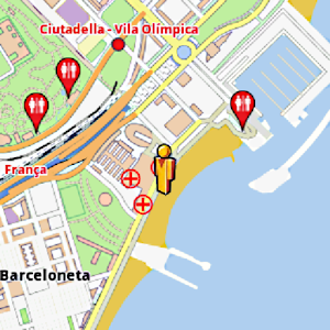 Barcelona Amenities Map