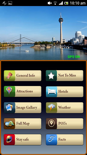 Dusseldorf Offline Map Guide