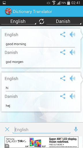 【免費書籍App】English Danish Dictionary-APP點子