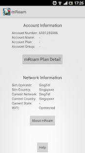 mRoam for SG Singtel Screenshots 2
