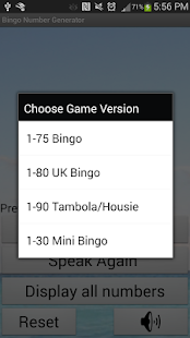 Bingo Number Generator