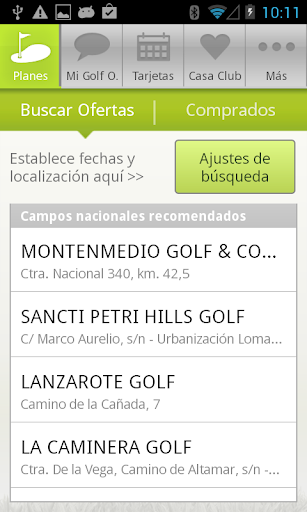 Golf Olé App
