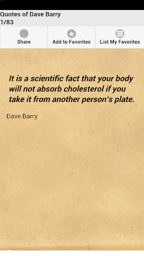 Quotes of Dave Barry