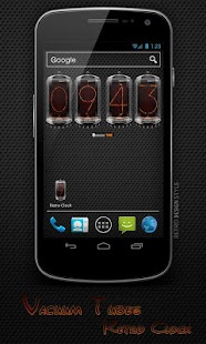Lastest Retro clock. Nixie. Widget APK for Android