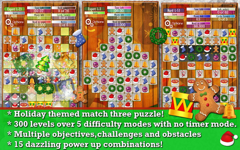 Holiday Drops - Match 3 puzzle Screen 1