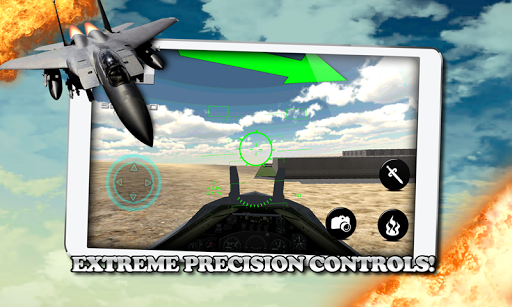 【免費街機App】FighterJet Flight Simulator 3D-APP點子