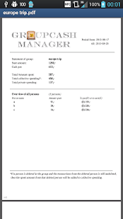 Groupcash manager Screenshots 3