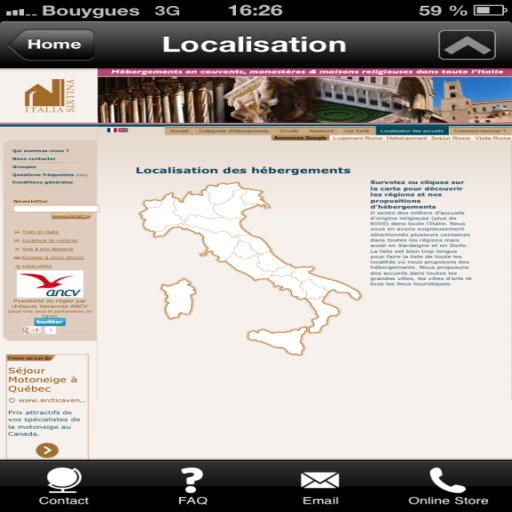 Italia Sixtina voyages 旅遊 App LOGO-APP開箱王